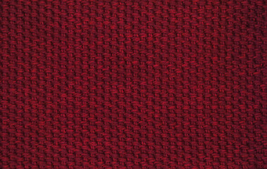 Red fabric texture. Textile background. The background is suitable for design and 3D graphics