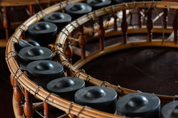 Gong pictures of Thai musical instruments