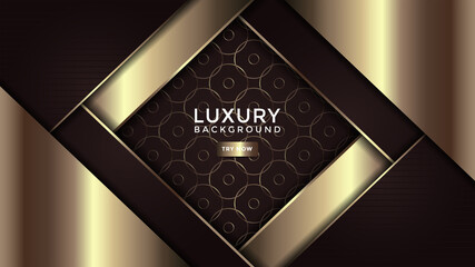 Premium luxury abstract background with dynamic shadow and pattern on background. Vector background for wallpaper, banner. Eps10