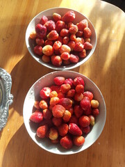 bowl of cranberries