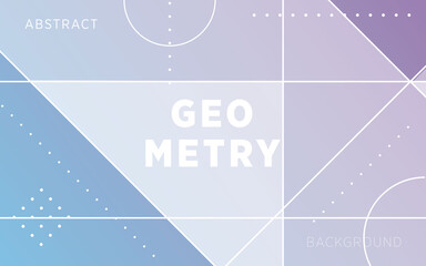 modern abstract geometry shape background banner with line and dots.can be used in cover design, poster, flyer, book design, website backgrounds or advertising. vector illustration.