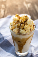 caramel popcorn frappe
