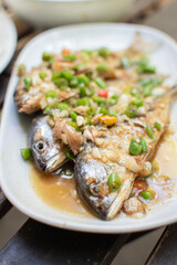 mackerel in spicy sauce, thai food