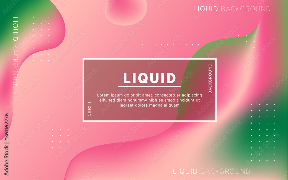 Poster modern abstract liquid color background. dynamic textured geometric elements design.can be used on p