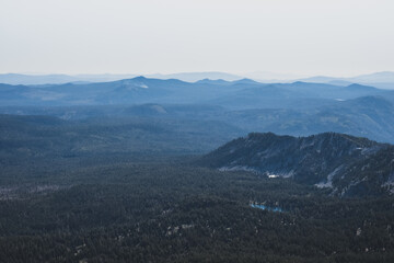 Fototapeta premium Distant Layers of Mountains