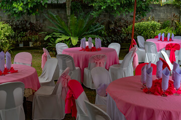 wedding table setting