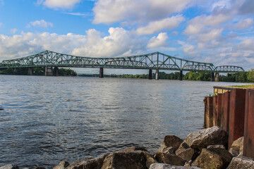 bridge over the river