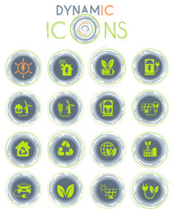 alternative energy dynamic icons