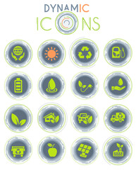 alternative energy dynamic icons