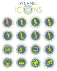 art tools dynamic icons