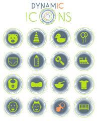 baby dynamic icons