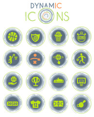 basketball dynamic icons