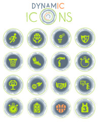 basketball dynamic icons