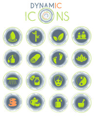 beauty and spa dynamic icons