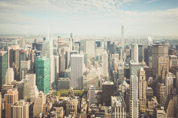 Fototapeta na wymiar New York day panorama