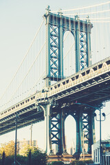 View of Manhattan Bridge © Pabkov