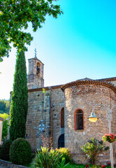 Fototapeta na wymiar Eglise de la ville de Saint Martin de Valgalgues