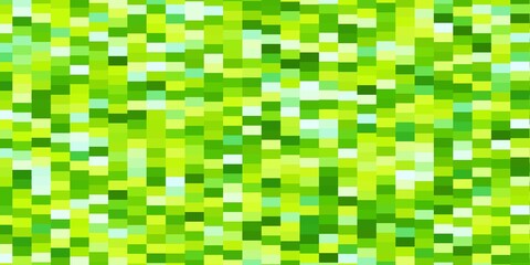 Light Green, Yellow vector backdrop with rectangles. New abstract illustration with rectangular shapes. Design for your business promotion.