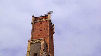 Building ruins in Halle Saale Germany