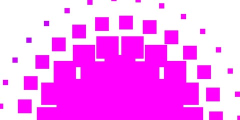 Light Purple, Pink vector backdrop with rectangles. Abstract gradient illustration with colorful rectangles. Modern template for your landing page.