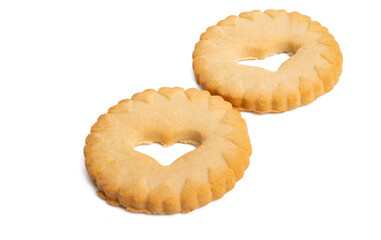 cookie with hearts