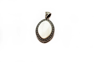 cute vintage medallion isolated on a white background