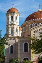 Metropolitan Church at the center of city of Thessaloniki, Greece