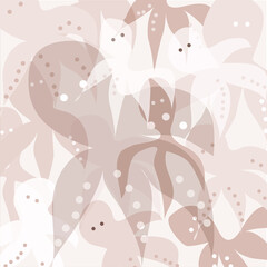 pink and white octopus background
vector illustration for print or wallpaper