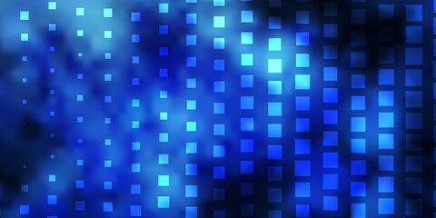 Light BLUE vector background in polygonal style. New abstract illustration with rectangular shapes. Pattern for busines booklets, leaflets