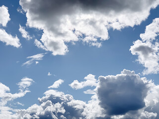 Sky clouds background 