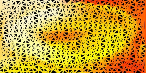 Light orange vector geometric polygonal design.