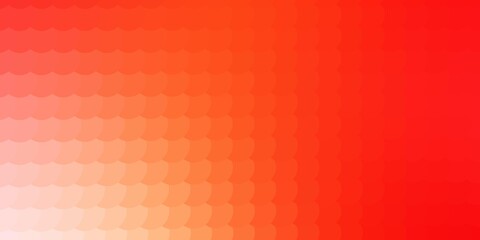 Light Red, Yellow vector template with circles. Abstract colorful disks on simple gradient background. Pattern for websites.