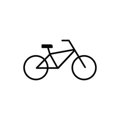Obraz premium bike icon vector