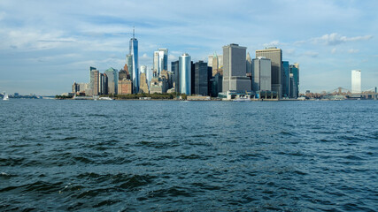 New York City Skyline from the water