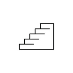 stairs icon vector sign symbol