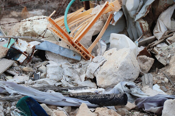 plastic trash waste rubbish junk photo