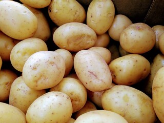 potatoes on the market