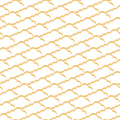 Bumpy cloud tile pattern seamless repeat background