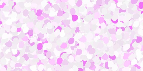 Light purple vector backdrop with chaotic shapes.