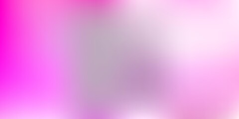 Light Pink, Yellow vector abstract blur background.