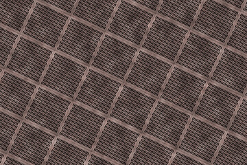 red rusty metal mesh lattice surface background