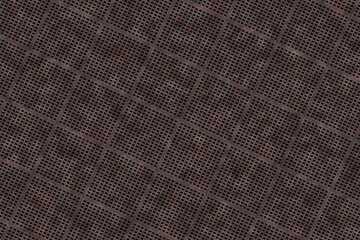 red rusty metal mesh lattice surface background