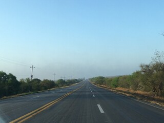 Naklejka premium Carretera sin fin