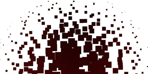 Light Red vector background in polygonal style. Illustration with a set of gradient rectangles. Modern template for your landing page.