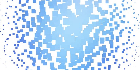Light Pink, Blue vector texture in rectangular style. Colorful illustration with gradient rectangles and squares. Best design for your ad, poster, banner.