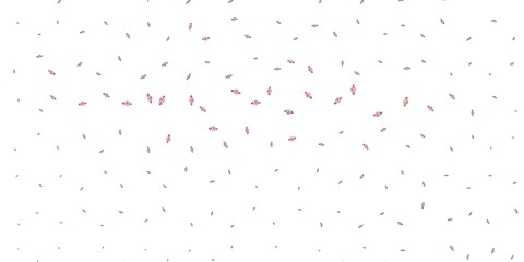 Light Blue, Red vector pattern with feminism elements.