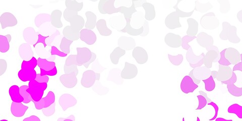 Light purple vector template with abstract forms.