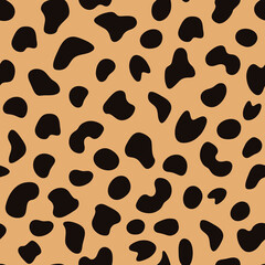 Cheetah skin vector pattern