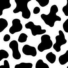 cow milky vector pattern