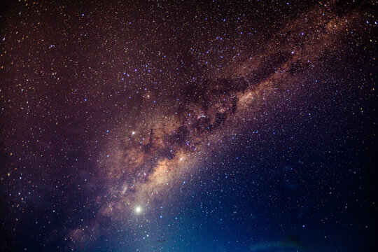 Stary Night With Milky Way In The Atacama Desert In Chile #5